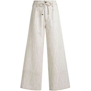 Etro, Dames, Broeken, Beige, Maat: W26 Denim,
