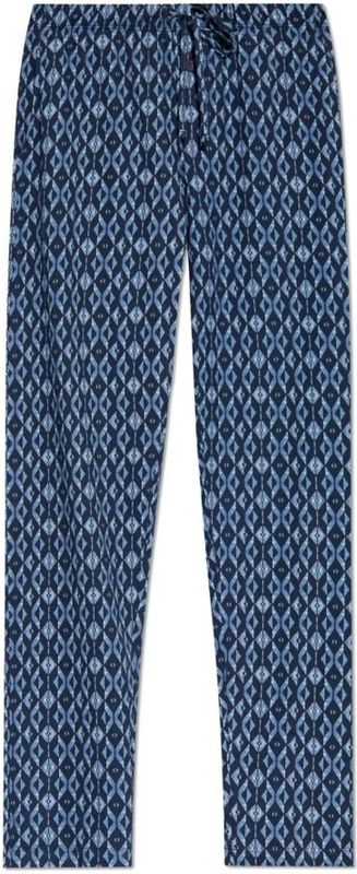 Hanro, Heren, Nachtkleding & Lounge, Blauw, Maat: S Katoen,