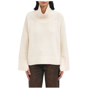 Soft Goat, Dames, Truien, Wit, Maat: M Wol,