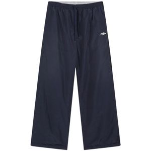 Balenciaga, Heren, Broeken, Blauw, Maat: S