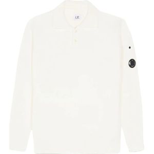 C.p. Company, Heren, Tops, Wit, Maat: XL Katoen,