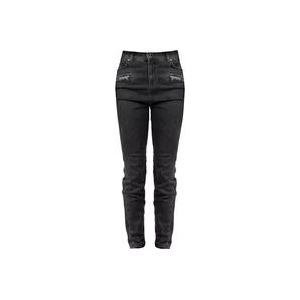 Pinko Slim Fit Hoge Taille Jeans , Gray , Dames , Maat: W30