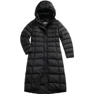 Blauer, Dames, Mantels, Zwart, Maat: L Leer,