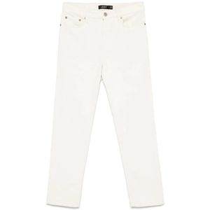 Ralph Lauren, Dames, Jeans, Beige, Maat: M Katoen,