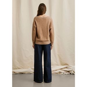 Pepe Jeans, Dames, Truien, Beige, Maat: L Wol,