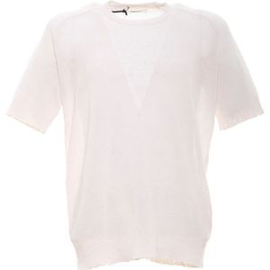 Atomofactory, Heren, Truien, Wit, Maat: XL Linnen,