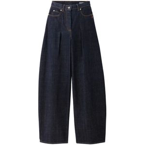 Jacquemus, Dames, Jeans, Blauw, Maat: W25 Denim,