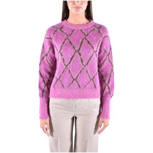 Kangra, Dames, Truien, Roze, Maat: S Wol,