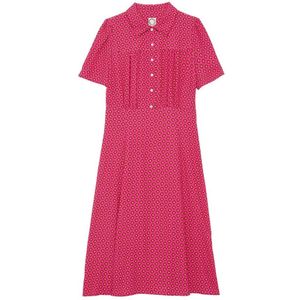 Ines de la Fressange Paris, Dames, Jurken, Roze, Maat: XS Viscose,