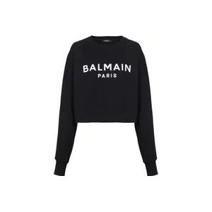 Balmain Paris sweatshirt , Black , Dames , Maat: S