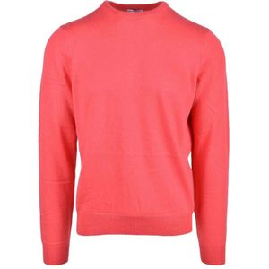 Malo, Heren, Truien, Oranje, Maat: XL Wol,