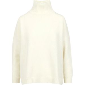 Weekend Max Mara, Dames, Truien, Beige, Maat: S Wol,