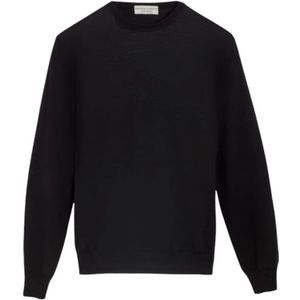 Filippo De Laurentiis, Heren, Truien, Zwart, Maat: XL Wol,