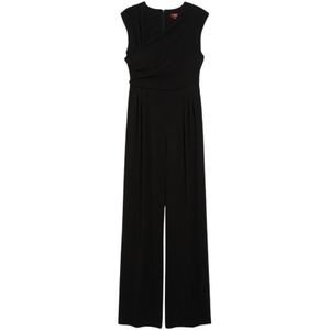 Max Mara Studio, Dames, Jumpsuits & Playsuits, Zwart, Maat: XS