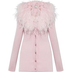 Blumarine, Dames, Truien, Roze, Maat: S Wol,