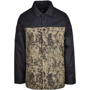 Vans, Heren, Jassen, Zwart, Maat: XL Poliester,