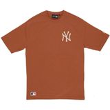 New Era - LEAGUE ESSNTLS LC OS TEE - T-shirt - Oranje - 100% Katoen