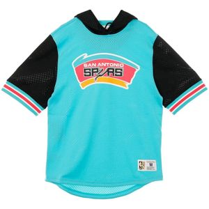 Mitchell & Ness, Heren, Sport, Blauw, Maat: M Poliester,