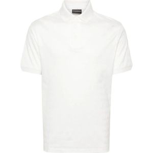 Emporio Armani, Heren, Tops, Wit, Maat: S