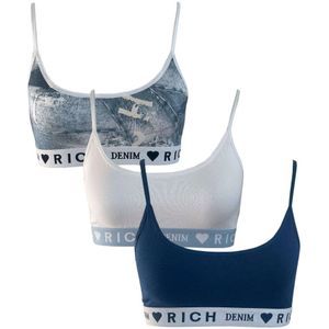 John Richmond, Dames, Ondergoed, Veelkleurig, Maat: XS Denim,