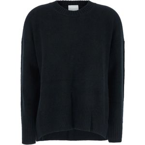 Allude, Dames, Truien, Zwart, Maat: XS Kasjmier,