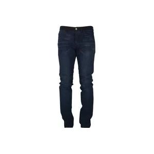 Lanvin Klassieke pasvorm blauwe katoenen jeans , Blue , Heren , Maat: W30