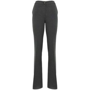 Blugirl, Dames, Broeken, Grijs, Maat: XS Viscose,