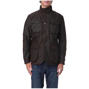 Barbour, Heren, Jassen, Bruin, Maat: 2XL Katoen,