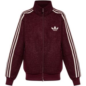 Regular fit sweatjack met contraststrepen, model 'MOHAIR'