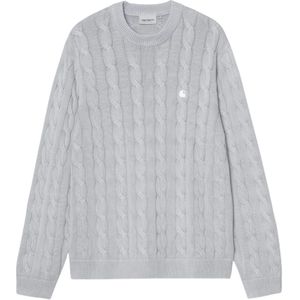 Carhartt Wip, Heren, Truien, Blauw, Maat: M Katoen,