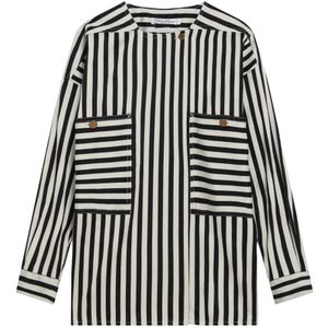 Max Mara, Dames, Blouses & Shirts, Veelkleurig, Maat: 2XS