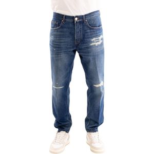 Don The Fuller, Heren, Jeans, Blauw, Maat: W31 Katoen,