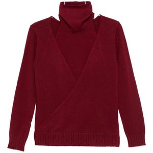 Gimaguas, Dames, Truien, Rood, Maat: XS Wol,