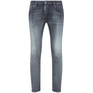 Dsquared2, Heren, Jeans, Grijs, Maat: L Katoen,