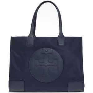 Tory Burch, Dames, Tassen, Blauw, Maat: ONE Size Nylon,