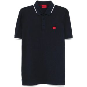 Hugo, Heren, Tops, Blauw, Maat: 2XL