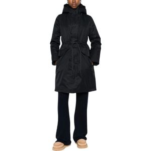 Save The Duck, Dames, Mantels, Zwart, Maat: S