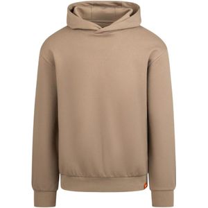 Cruyff, Heren, Sweatshirts & Hoodies, Bruin, Maat: XL Katoen,