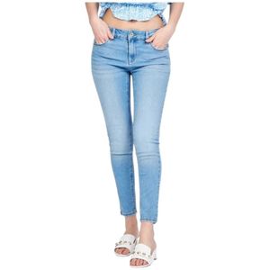 Fracomina, Dames, Jeans, Blauw, Maat: W25 Denim,