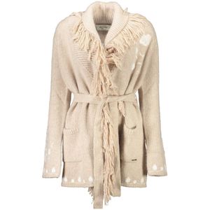 Blugirl, Dames, Truien, Beige, Maat: XL