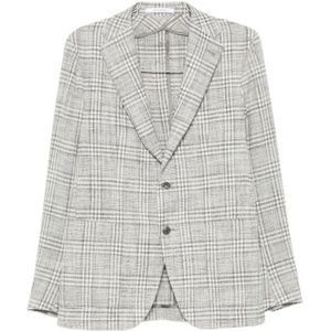 Tagliatore, Heren, Jassen, Grijs, Maat: M Wol,