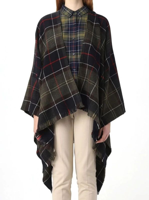 Barbour - Staffin Tartan Serape Cape - Veelkleurig - Polyester