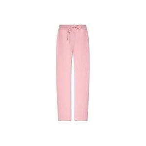 Versace Wollen broek , Pink , Dames , Maat: S