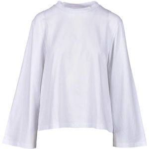 Wild Cashmere, Dames, Tops, Wit, Maat: XS Katoen,