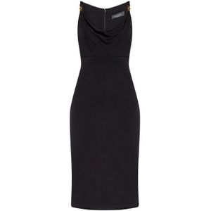 Versace, Dames, Jurken, Zwart, Maat: XS