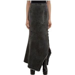 Oliver Theyskens, Dames, Rokken, Grijs, Maat: XS Katoen,