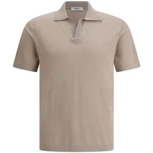 Cruna, Heren, Tops, Beige, Maat: 2XL Katoen,