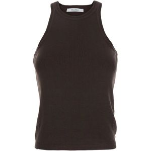 Max Mara, Dames, Tops, Bruin, Maat: XS Katoen,