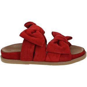 Copenhagen Shoes - SUMMER DREAM SUEDE CS8399 - Dames Slippers - Rood