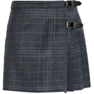 Balenciaga, Dames, Rokken, Grijs, Maat: M Katoen,